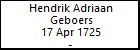 Hendrik Adriaan Geboers