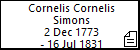 Cornelis Cornelis Simons