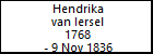 Hendrika van Iersel