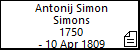 Antonij Simon Simons