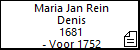 Maria Jan Rein Denis