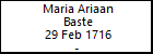 Maria Ariaan Baste