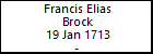 Francis Elias Brock