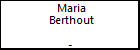 Maria Berthout