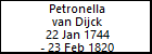 Petronella van Dijck