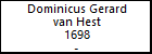Dominicus Gerard van Hest