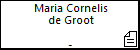 Maria Cornelis de Groot