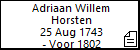 Adriaan Willem Horsten