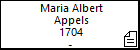 Maria Albert Appels