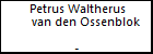 Petrus Waltherus van den Ossenblok