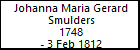 Johanna Maria Gerard Smulders