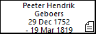 Peeter Hendrik Geboers