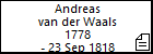 Andreas van der Waals