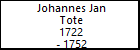 Johannes Jan Tote