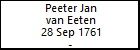 Peeter Jan van Eeten
