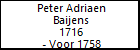 Peter Adriaen Baijens
