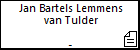 Jan Bartels Lemmens van Tulder