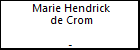 Marie Hendrick de Crom