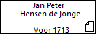 Jan Peter Hensen de jonge