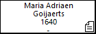 Maria Adriaen Goijaerts