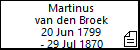 Martinus van den Broek