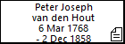 Peter Joseph van den Hout