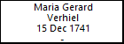 Maria Gerard Verhiel