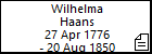 Wilhelma Haans