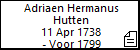 Adriaen Hermanus Hutten