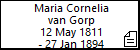 Maria Cornelia van Gorp