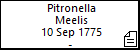 Pitronella Meelis