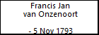 Francis Jan van Onzenoort