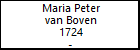Maria Peter van Boven