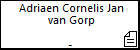 Adriaen Cornelis Jan van Gorp