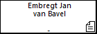 Embregt Jan van Bavel