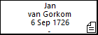 Jan van Gorkom