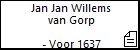 Jan Jan Willems van Gorp