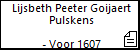 Lijsbeth Peeter Goijaert Pulskens