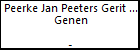 Peerke Jan Peeters Gerit Maes Genen