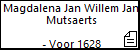 Magdalena Jan Willem Jan Mutsaerts