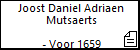 Joost Daniel Adriaen Mutsaerts