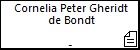 Cornelia Peter Gheridt de Bondt