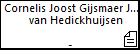 Cornelis Joost Gijsmaer Joost van Hedickhuijsen