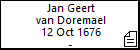 Jan Geert van Doremael