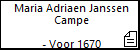 Maria Adriaen Janssen Campe