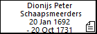 Dionijs Peter Schaapsmeerders