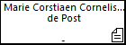Marie Corstiaen Cornelis Marten de Post