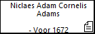 Niclaes Adam Cornelis Adams