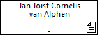 Jan Joist Cornelis van Alphen