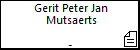 Gerit Peter Jan Mutsaerts